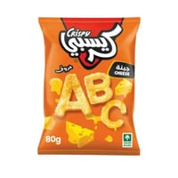 بطاطس حروف بجبنة المقرمشة كريسبي 80 جرام