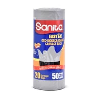 سانيتا اكياس نفايات سهلة الربط، حجم كبير 50 جالون،...