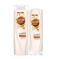 صانسيلك شامبو 400 مل + بلسم 320 مل - بزيت اللوز وا...