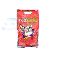 رمل قطط ايكو ساند 5 لتر رائحة التفاح