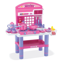 طقم مطبخ العاب بنات مع اضاءة وصوت +3 سنوات