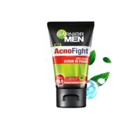 مقشر مضاد لحب الشباب من غارنييه للرجال ، 100 مل