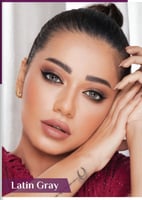عدسات لومينوس الشهرية - Latin gray