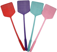 مضرب ذباب بلاستيك 4 حبات