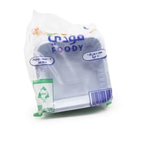 فودي صحن مربع رقم 1 (كرتون * 20 ربطة )