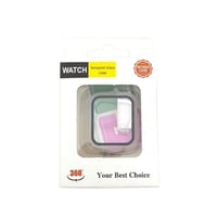 تمبريد كلاس اطار حماية للساعه 45 مم-شفاف