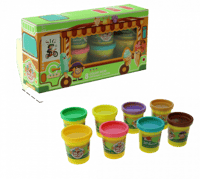 العاب اطفال درزن صلصال 8 ألوان