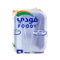 فودي صحن بلاستيك مستطيل رقم نص* 50 صحن