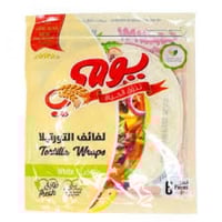 يومي خبز التورتيلا ابيض قطع 360 جرام