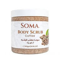 سوما مقشر الوجة والجسم بالقهوة 500 غرام