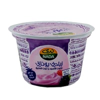 زبادي يوناني التوت الأسود وتوت العليق 160 جم