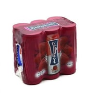 بربيكان شراب شعير بنكهة الفراولة 6 حبات