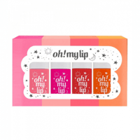 مجموعة تنت للشفاة والخدود من او ماي لب 4 حبات