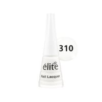 طلاء اظافر من ايليت، لون ابيض 310