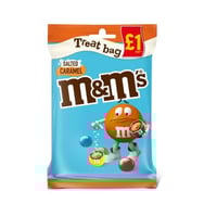 شوكولاتة ام اند امز بالكراميل المملح 100جرام