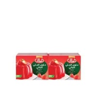 العلالي جيلاتين ستروبري خضار 80 جرام × 6 حبه