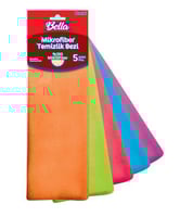 مناشف التنظيف بالالياف الدقيقه بانات بيلا 5 حبات