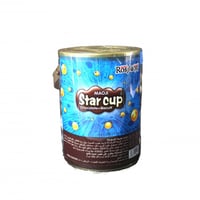 أكواب شوكولاتة مع قطع البسكويت استار كب 1000جرام