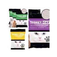 رمل هوني كات 10 لتر قهوة , لافندر , تفاح