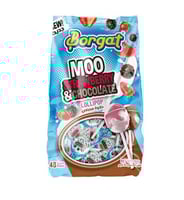 بورقات حلاوة مصاص بنكهة الفراولة والشوكولاتة كيس 4...