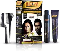 صبغة شعر الاهوائي اسود طبيعي S01 من اروما 200 مل