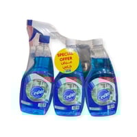 ملمع زجاج سيدار 650مل * 3 حبة