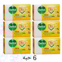 صابون ديتول المنعش 6 حبات *165 جرام