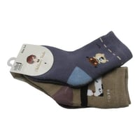 جوارب ولادي متعدد الالوان 2قطعه مقاس s