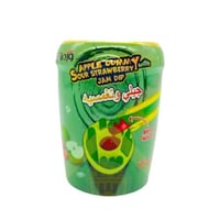 حلاوة اصابع جيلي بالتفاح والفراولة 70جرام