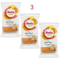 سويتز ميني رول كيك بالفانيلا 69 جرام*3 حبه