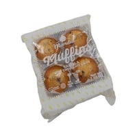 كيك المفن رقائق الشوكولاتة ماندول 200جرام -4قطع