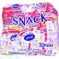 بطاطس سناك يباني بنكهة الربيان 30*18جرام