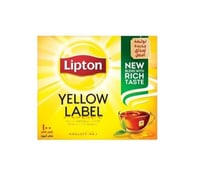 شاي ليبتون اسود 100 كيس العلامه الصفراء