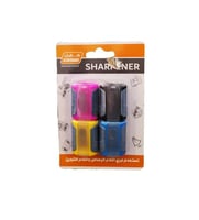 براية اقلام رصاص مع مساحة متعددة الأوان