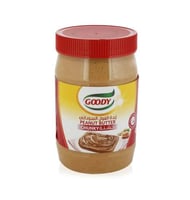 قودي - زبدة الفول السوداني خشنة 1 كيلو