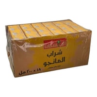 البستان شراب المانجوه 200 مل*18 حبه