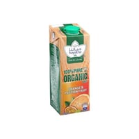 حياتنا عصير عضوى برتقال وفاكهة الباشن 1 لتر