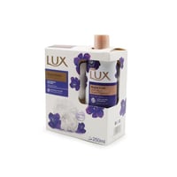 مجموعة غسيل الجسم من لوكس مع ليفه سحر زهرة الاوركي...