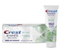 معجون اسنان كرست بياض 3D بريق اللولو 75 مل