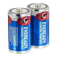 بطارية D افريدي عبوة 2