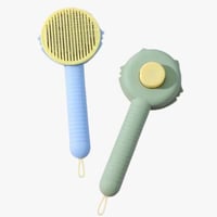 مشط ضغاط دائري للقطط والكلاب متعدد الألوان حبه