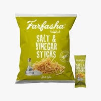 فرفشة ديمة بطاطس عيدان ملح وخل 24 حبة 15 جم