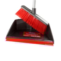 مكنسة بانات بمقبض ومجرفة - ألوان متنوعة