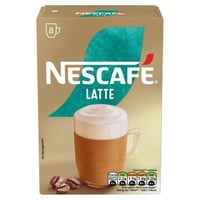 نسكافيه جولد لاتيه قهوة سريعة التحضير 8 أكياس 144ج...