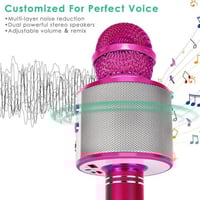 ميكروفون كاريوكي لاسلكي بتقنية البلوتوث من كيدويل...