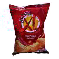 اكسل شرائح البطاطس بنكهة حارة 100غرام