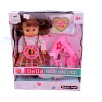 رالي دمية القطيفة مع الملحقات