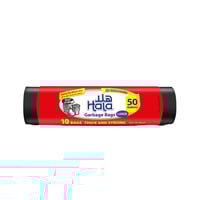رول كيس نفاية هلا 50 جالون 10 كيس سميك وقوي