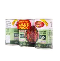 فول بخلطة الكوشنة حدائق كاليفورنيا 450 جرام 3 حبات