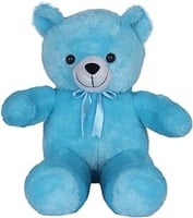 دمية الدب الصغير القطنيه باللون الأزرق